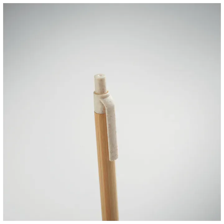 Push button ball pen in bamboo - MO2635 (MOCN#13)